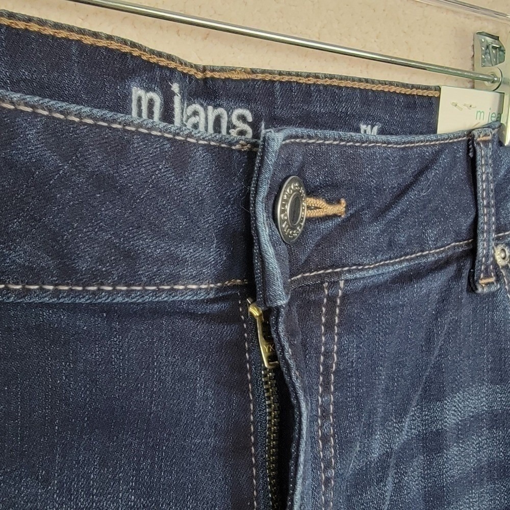 Maurices NWT 18W Short Slim Bootcut Jeans Dark Wash Curvy Stretch‎ Plus Size - Picture 9 of 13